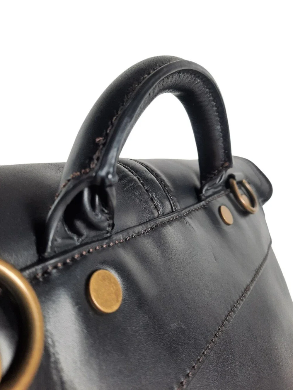 BOSCA Mail Bag Leather Messenger Briefcase Weekender Laptop Business Office Work
